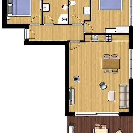 Beachnsea 08 Apartman *